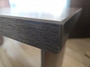 Продам письменный стол 132 см с полкой под монитор, темный орех, б/у, отличное состояние Алматы