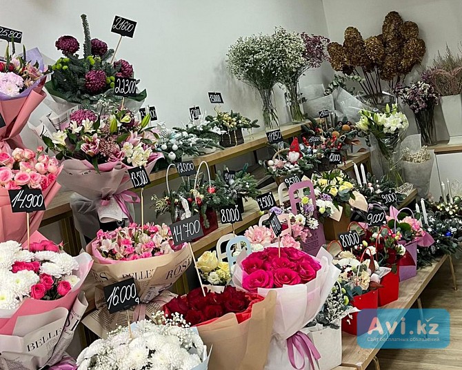 Продается действующая цветочная студия в самом центре Алматы (арбат) Алматы - изображение 1