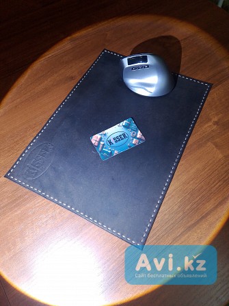 Коврик компьютерный-(kisser)-кожаный 25*35см Лисаковск - изображение 1