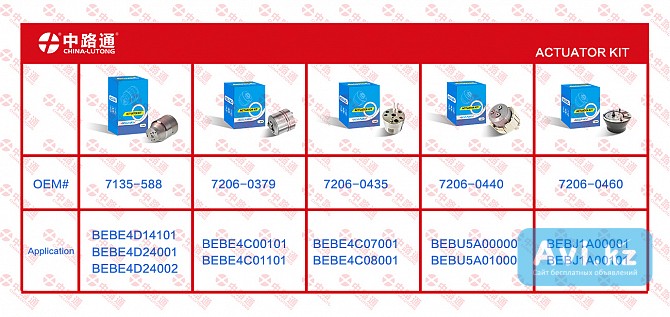 Diesel unit injector actuator control valve 7206-0379 Алматы - изображение 1