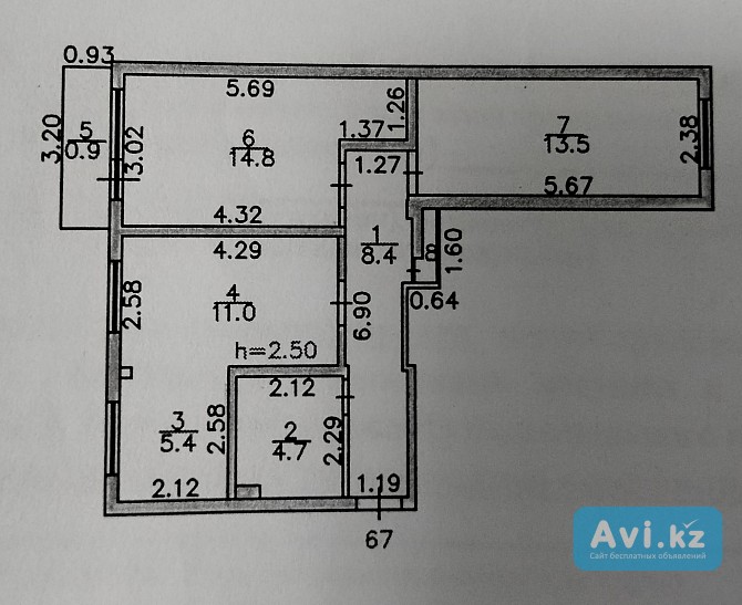 Продажа 3 комнатной квартиры Новая Бухтарма - изображение 1