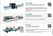 Оборудование для производства окон и дверей из Пвх и алюминия доставка из г.За границей