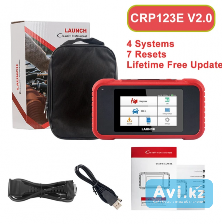 Launch X431 Crp123e V2.0 Лучший бюджетный сканер Алматы - изображение 1