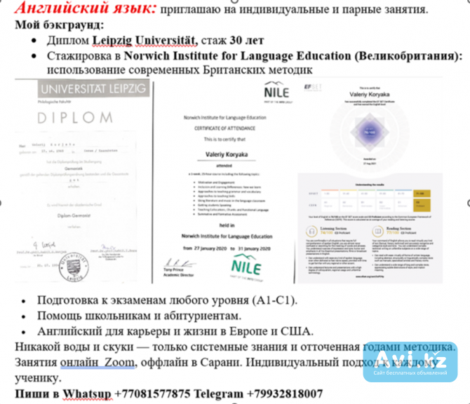 Английский и немецкий языки Сарань - изображение 1