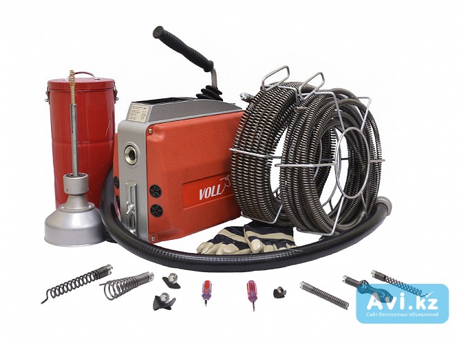 Машина для прочистки труб до 150 мм voll Другой город России - изображение 1