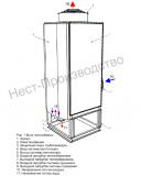 Градирня уличного исполнения Nest-250нв Алматы