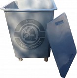 Мусорные контейнеры 0, 75 куб. с крышкой с колесами (ндс 16% в т. ч. ) Алматы