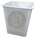 Оцинкованные мусорные контейнеры 750 л (без крышки, без колес) Алматы