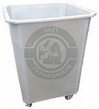 Оцинкованные мусорные контейнеры 0, 75 куб. (без крышки, с колесами) Алматы