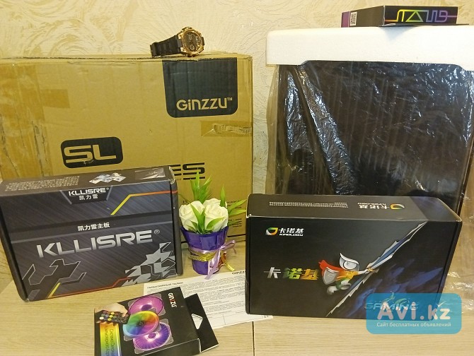 Игровой компьютер /core i7/ddr4 16gb 2666mhz/rx 580 8gb/ssdm2 256/600w Темиртау - изображение 1