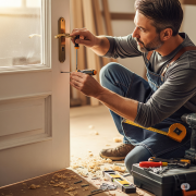 Замена сердцевины замка в Астане. Ремонт и регулировка входной и межкомнатной двери. Плотник Астана