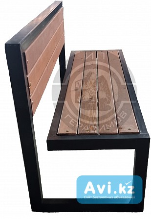 Скамейка Loft со спинкой Алматы - изображение 1