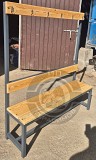 Скамейка для гардероба с крючками для одежды L=2 м Алматы