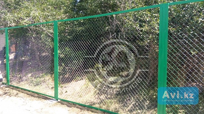 Заборы и ограждения из сетки Рабицы Алматы - изображение 1