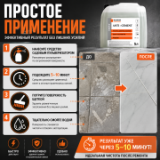 Антибетон/антицемент Астана