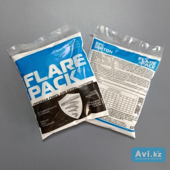 Пусковая смесь для бетононасосов, Flare Pack Астана - изображение 1