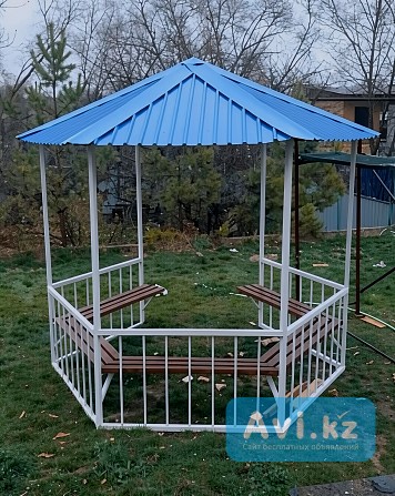 Беседки под ключ: Алматы, Талдыкорган, Конаев. Гарантия Алматы - изображение 1