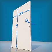 Пенопласт от завода в Алматы М25, от 19500 тенге за м3 Алматы