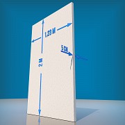 Пенопласт от завода в Алматы М25, от 19500 тенге за м3 Алматы