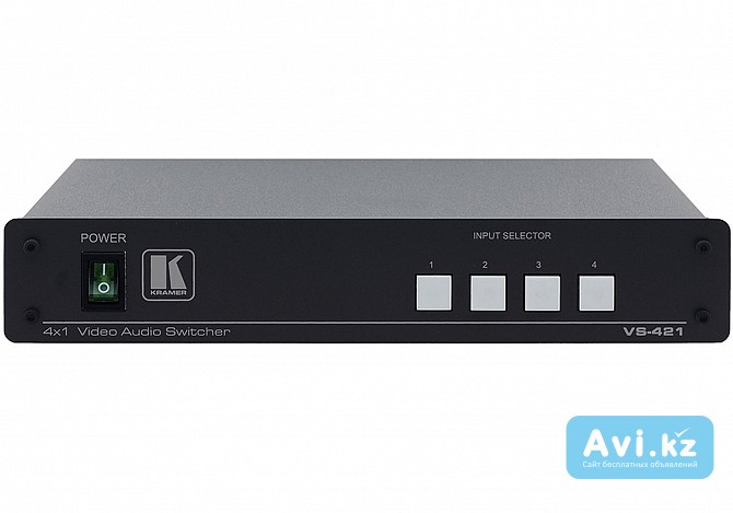 Видеокоммутатор Kramer Vs-421 Алматы - изображение 1