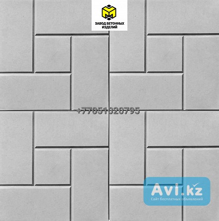 Тротуарная плитка Алматы-брусчатка в Алматы Алматы - изображение 1