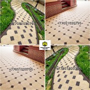 Евробрусчатка Алматы- Мрамор из бетона-тротуарная плитка доставка из г.Алматы