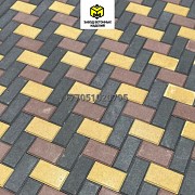 Брусчатка Алматы вибропрессованная-тротуарная плитка доставка из г.Алматы