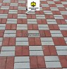 Кирпич брусчатка вибропрессованная-тротуарная плитка