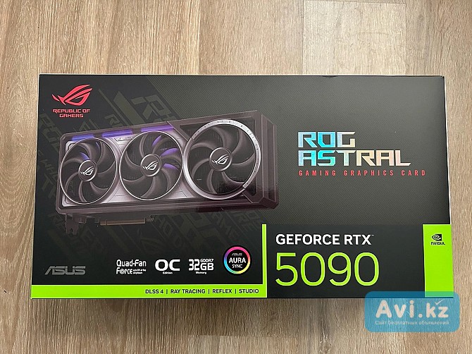 Asus Rog Astral Rtx 5090 32gb Продается оптом Астана - изображение 1