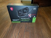Видеокарта Msi Geforce Rtx 4060 Ti Ventus 2X Black 8gb OC доставка из г.Москва
