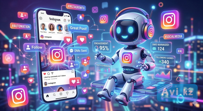 Ии-бот для инстаграм Астана - изображение 1