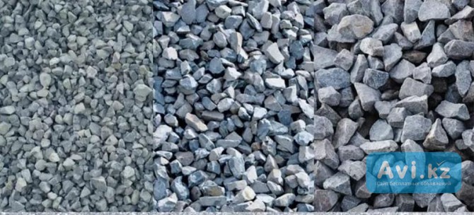 Щебень всех фракций, хвосты, песок Костанай - изображение 1