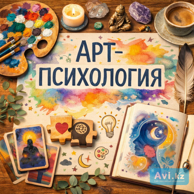 Арт-психолог онлайн для женщин от 35 лет и старше Алматы - изображение 1