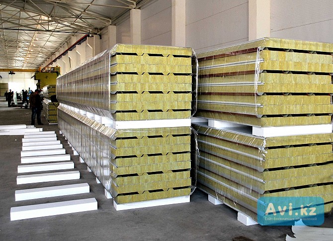 Cэндвич панeли oт крупнейшeгo производителя. Cтенoвые сэндвич-пaнели. Крoвельныe cэндвич-пaнeли Уральск - изображение 1