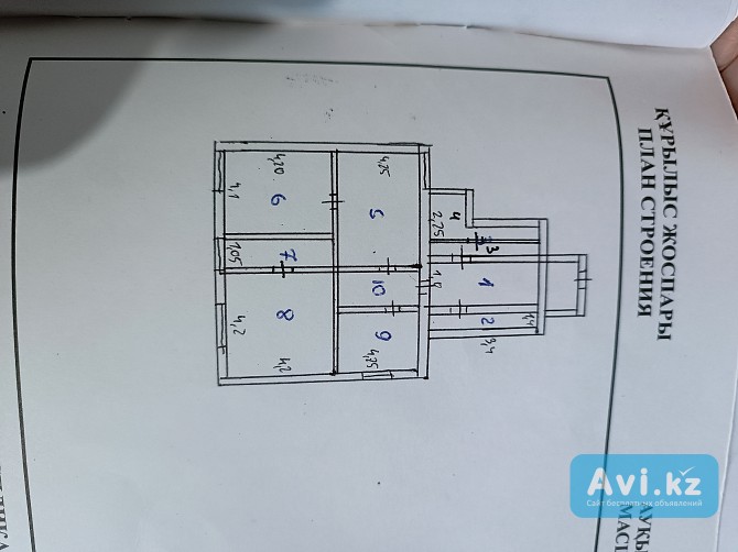 Продам загородный дом 101 кв.м на участке 20 соток Тайынша - изображение 1