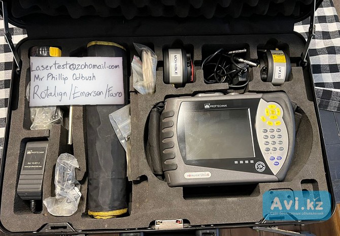 Forsale: Rotalign Ultra / Emerson 2140 / Fixturelaser / Easy-laser Алматы - изображение 1