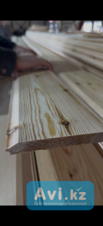 Евровагонка, Брус, Имитация бруса Алматы - изображение 1