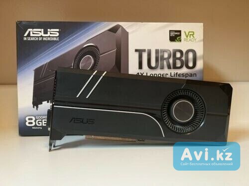 Asus Geforce Gtx 1060 Turbo 6gb Graphics Video Card Костанай - изображение 1