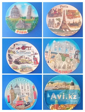 Продам сувенирные тарелки Актау - изображение 1