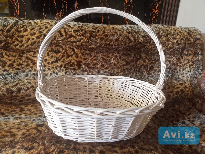 Продам плетёную корзину Актау - изображение 1