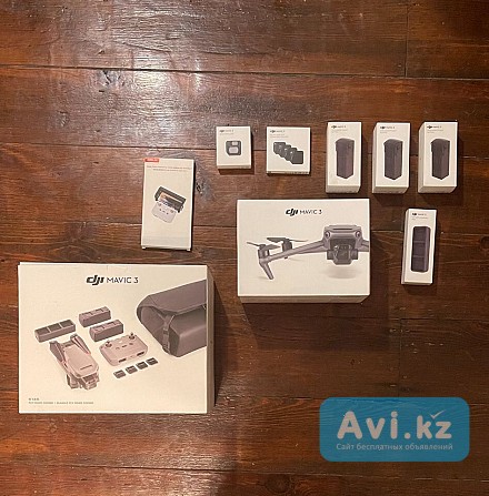 Dji Mavic 3 Camera Drone All Accessories 4 Batteries Усть-Каменогорск - изображение 1