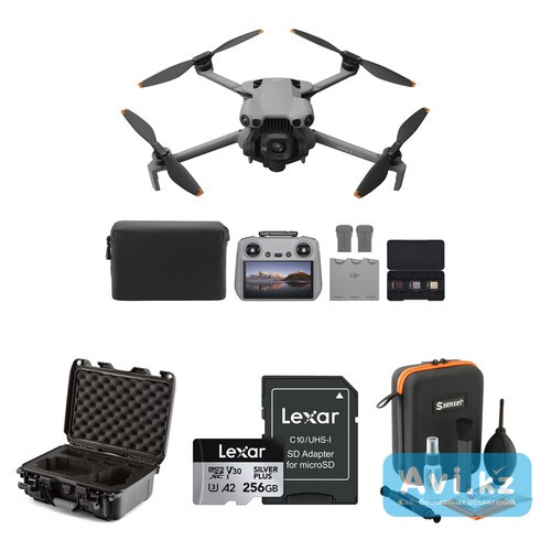 Dji Mini 5 Pro Drone with Rc2 Fly More Combo Plus & Case Memory Kit Петропавловск - изображение 1