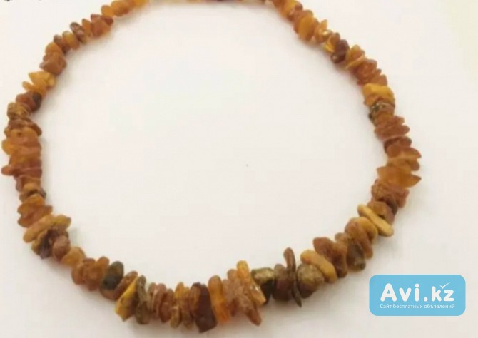 Продам янтарные бусы Актау - изображение 1
