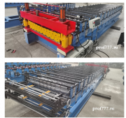 Двухярусная линия для производства профнастила С8 и C20 За границей
