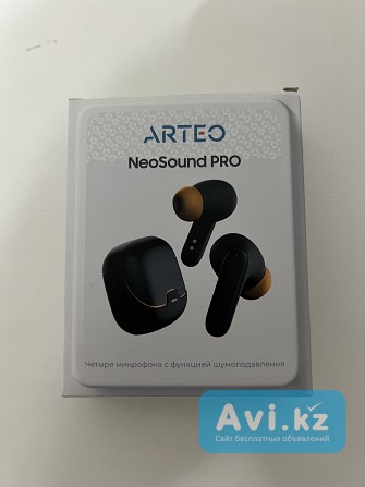 Беспроводные наушники Arteo Neo Sound Pro Алматы - изображение 1