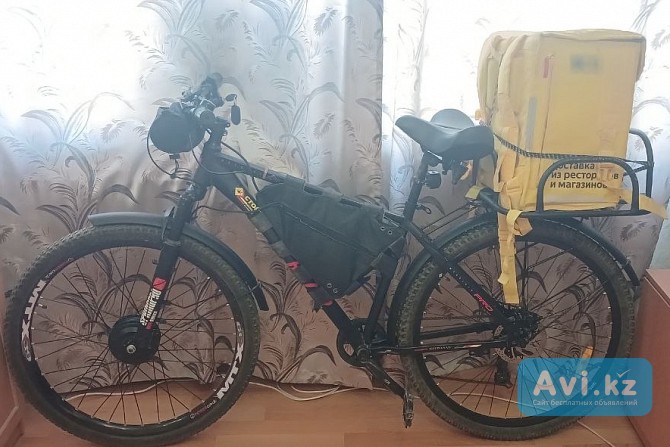 Электровелосипед для курьера (100 км хода) + Подарки Актау - изображение 1