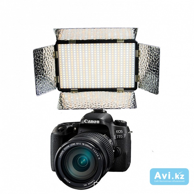 Видео свет 520 led лампочек для фото и видео съемок новый Алматы - изображение 1