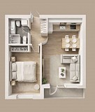 Небольшой современный жилой дом, расположенный в тихом и развивающемся районе Бара, Черногория Алматы