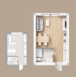 Небольшой современный жилой дом, расположенный в тихом и развивающемся районе Бара, Черногория Алматы