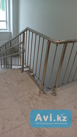 Монтаж перилы для лестницы, пандусы, поручен откидные для инвалидов, из нержавеющей стали марка Aisi Семей - изображение 1